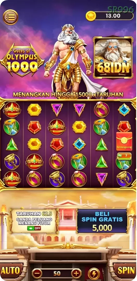 Cuplikan layar ZARA4D — pengaturan akun