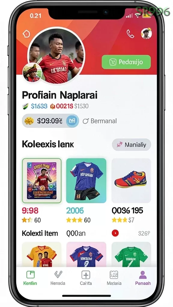 Cuplikan layar SEDAYU88 — pengaturan akun